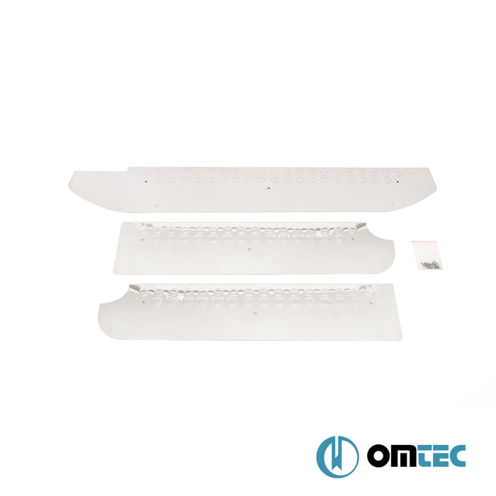 Kapı Eşiği 3 Prç. Paslanmaz Çelik - Mercedes - Benz Viano - VAN W639 - (2003 - 2014)