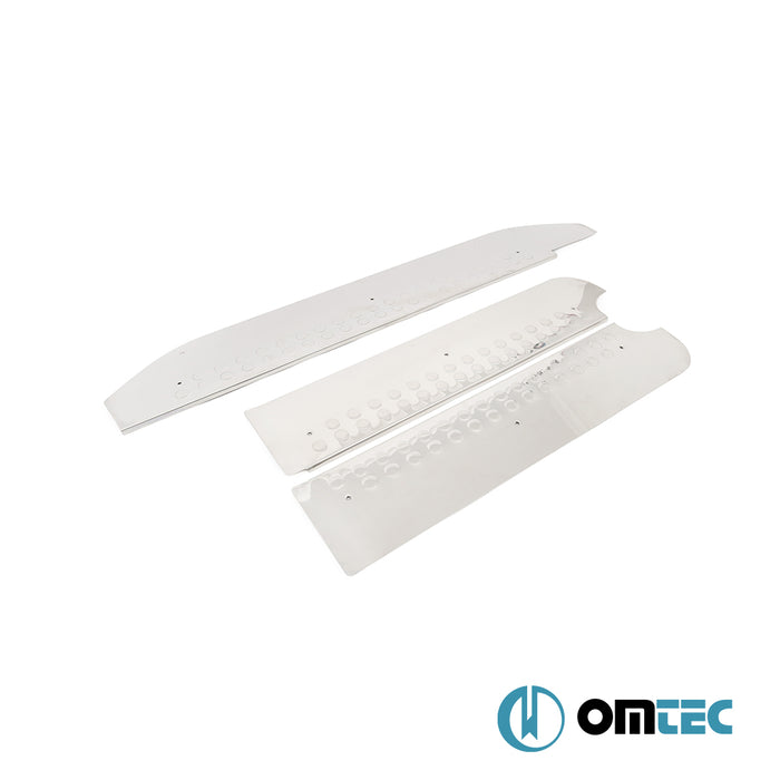 Kapı Eşiği 3 Prç. Paslanmaz Çelik - Mercedes - Benz Viano - VAN W639 - (2003 - 2014)