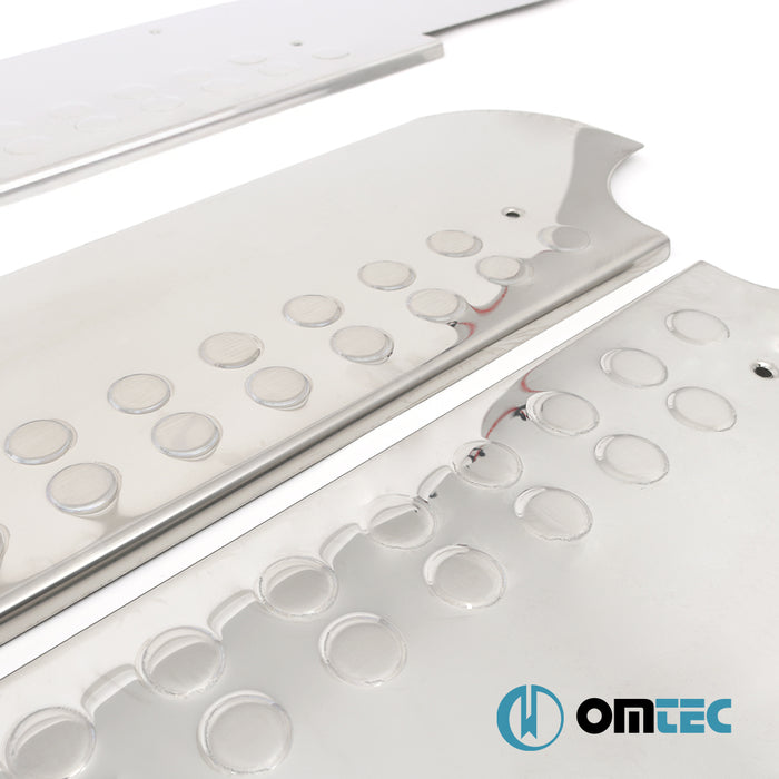 Kapı Eşiği 3 Prç. Paslanmaz Çelik - Mercedes - Benz Viano - VAN W639 - (2003 - 2014)