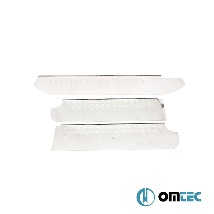 Kapı Eşiği 3 Prç. Paslanmaz Çelik - Mercedes - Benz Viano - VAN W639 - (2003 - 2014)