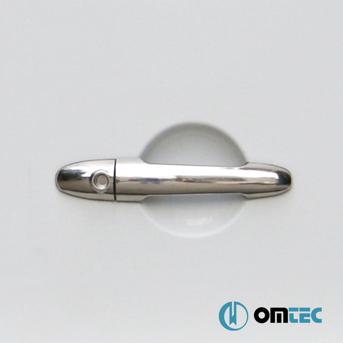 Kapı Kolu 4 Kapı 8 Prç. (H2) Paslanmaz Çelik (Parlak) - Volkswagen Crafter - VAN 2E - (2006 - 2017)