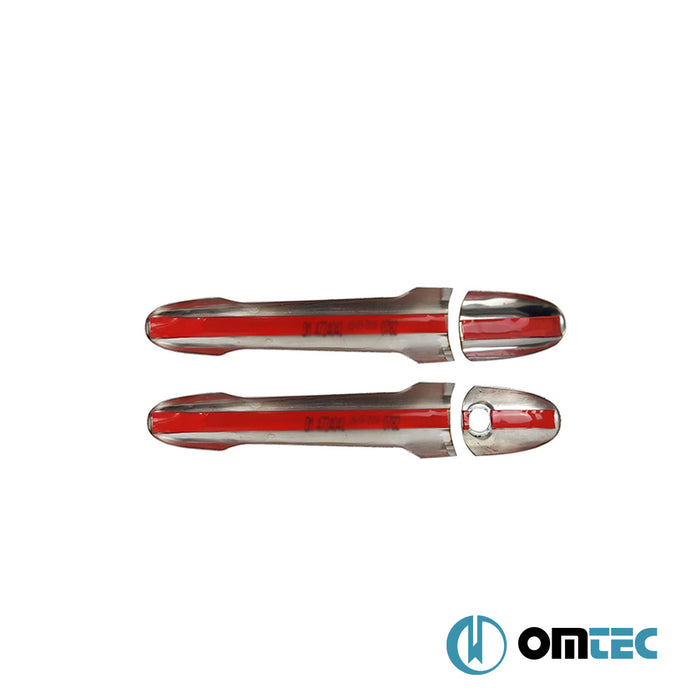 Kapı Kolu 2 Kapı 4 Prç. (H1) Paslanmaz Çelik - Mercedes - Benz Sprinter - VAN W906 - (2006 - 2018)