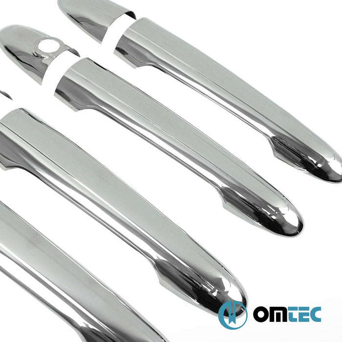 Kapı Kolu 4 Kapı 8 Prç. (H3) Paslanmaz Çelik (Parlak) - Mercedes - Benz Sprinter - VAN W906 - (2006 - 2018)