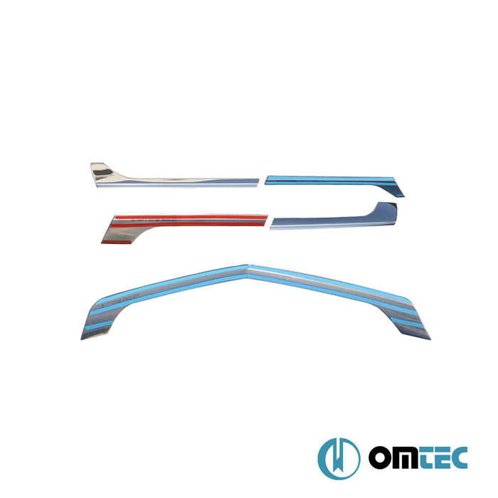 Ön Panjur 5 Prç. P.Çelik (Parlak) - Mercedes - Benz Sprinter - VAN W906 FL - (2013 - 2018)