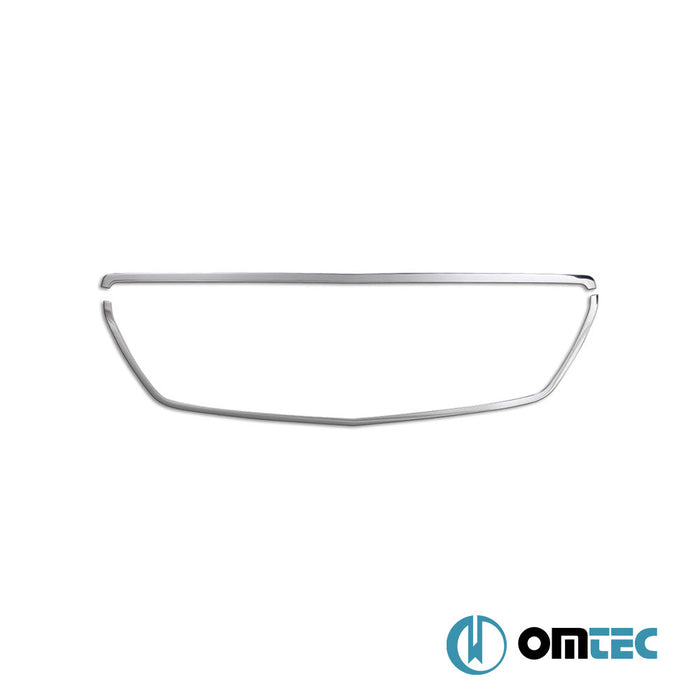 Ön Panjur Çerçevesi 2 Prç. P.Çelik (Parlak) - Mercedes - Benz Sprinter - VAN W906 FL - (2013 - 2018)