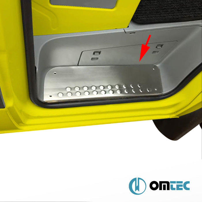 Line Kapı Eşiği 2 Prç. Paslanmaz Çelik (Parlak) - Mercedes - Benz Sprinter - VAN W906 - (2006 - 2018)