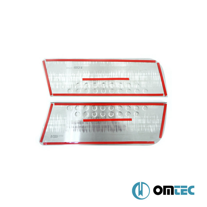 Norm Kapı Eşiği 2 Prç. Paslanmaz Çelik (Parlak) - Volkswagen Crafter - VAN 2E - (2006 - 2017)