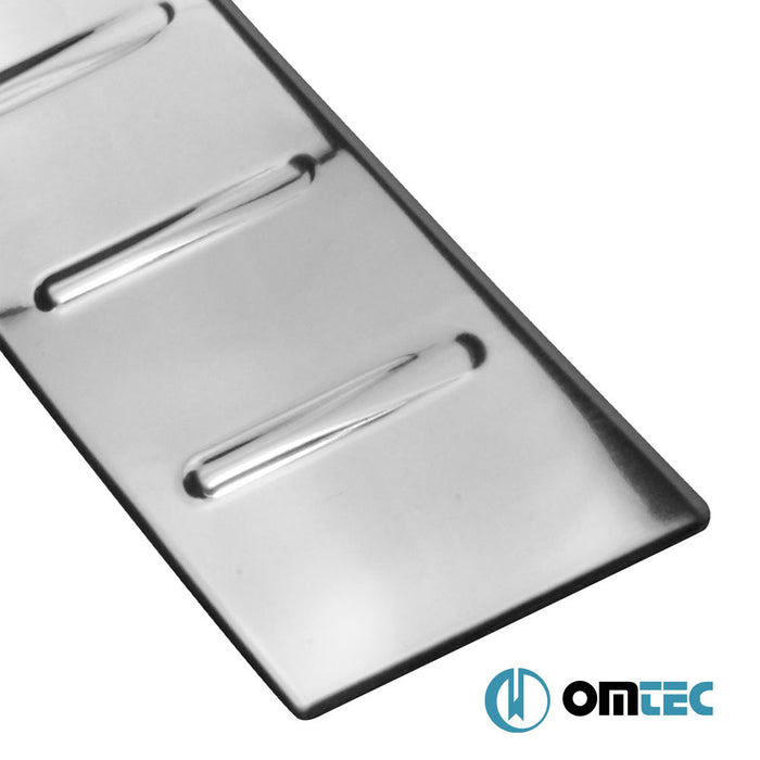 Arka Tampon Eşiği Paslanmaz Çelik (Parlak) - Mercedes - Benz Sprinter - VAN W906 - (2006 - 2018)