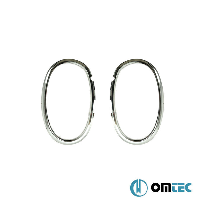 Sis Farı Çerçevesi 2 Prç. P.Çelik (Parlak) - Mercedes - Benz Sprinter - VAN W906 FL - (2013 - 2018)