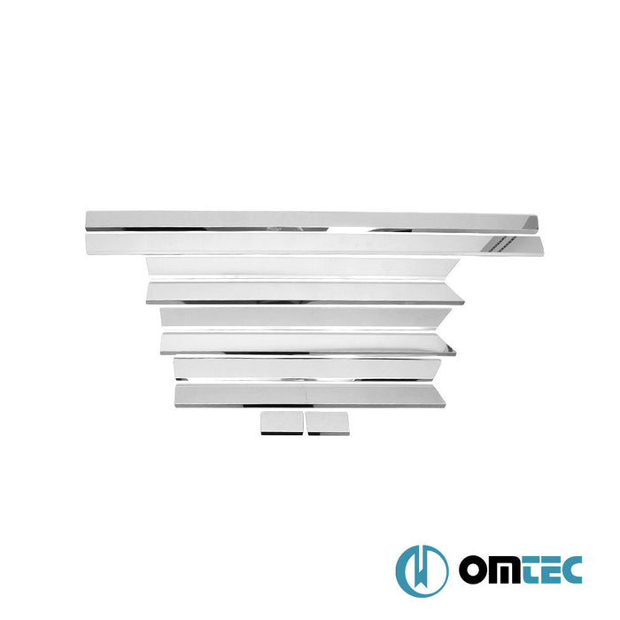 Yan Kapı Çıtası 10 Prç. Paslanmaz Çelik (Parlak) L3 - Volkswagen Crafter - VAN 2E - (2006 - 2017)