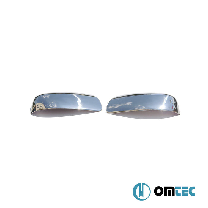Ayna Kapağı 2 Prç. Paslanmaz Çelik (Parlak) - Mercedes - Benz Vito - VAN W639 FL - (2010 - 2014)