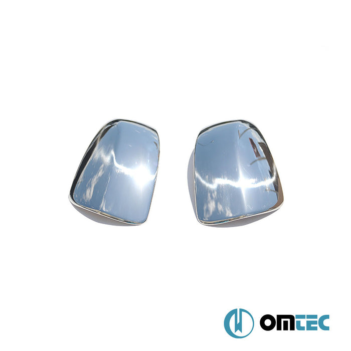 Ayna Kapağı 2 Prç. Paslanmaz Çelik (Parlak) - Mercedes - Benz Vito - VAN W639 FL - (2010 - 2014)