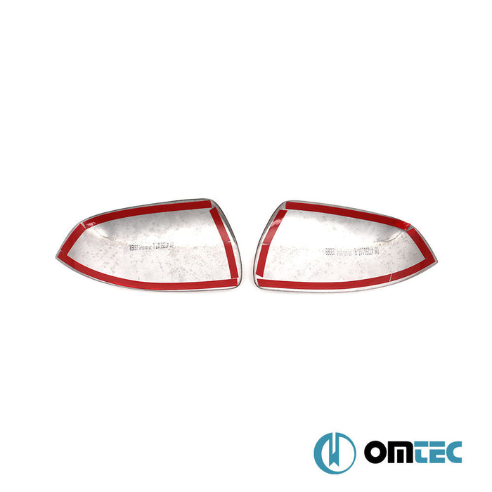 Ayna Kapağı 2 Prç. Paslanmaz Çelik (Taşlı) - Mercedes - Benz Vito - VAN W639 FL - (2010 - 2014)