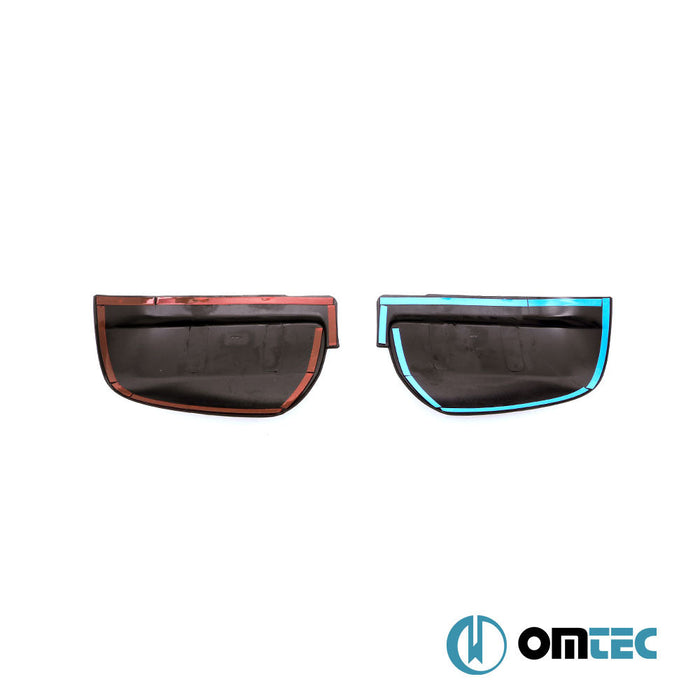 Ayna Kapağı 2 Prç. ABS Piano Siyah - Mercedes - Benz Vito - VAN W639 FL - (2010 - 2014)