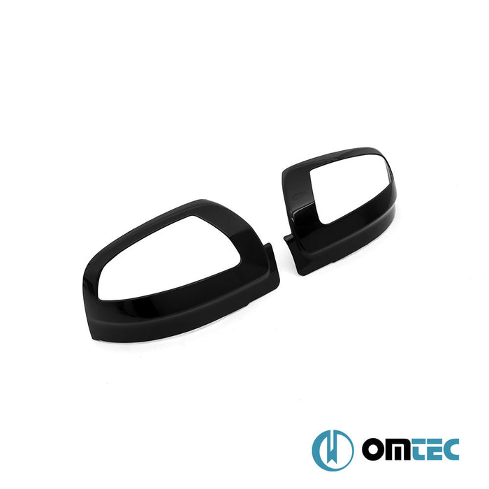 Ayna Kapağı 2 Prç. ABS Piano Siyah - Mercedes - Benz Viano - VAN W639 FL - (2010 - 2014)