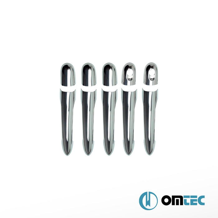 Kapı Kolu 5 Kapı 10 Prç. (H1) Paslanmaz Çelik (Parlak) - Mercedes - Benz Citan - MVN W415 - (2013 - 2021)