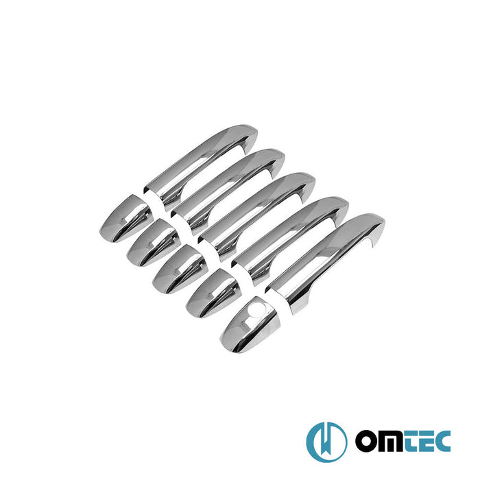 Kapı Kolu 5 Kapı 10 Prç. (H1) Paslanmaz Çelik (Parlak) - Mercedes - Benz Vito - VAN W447 - (2014 - )