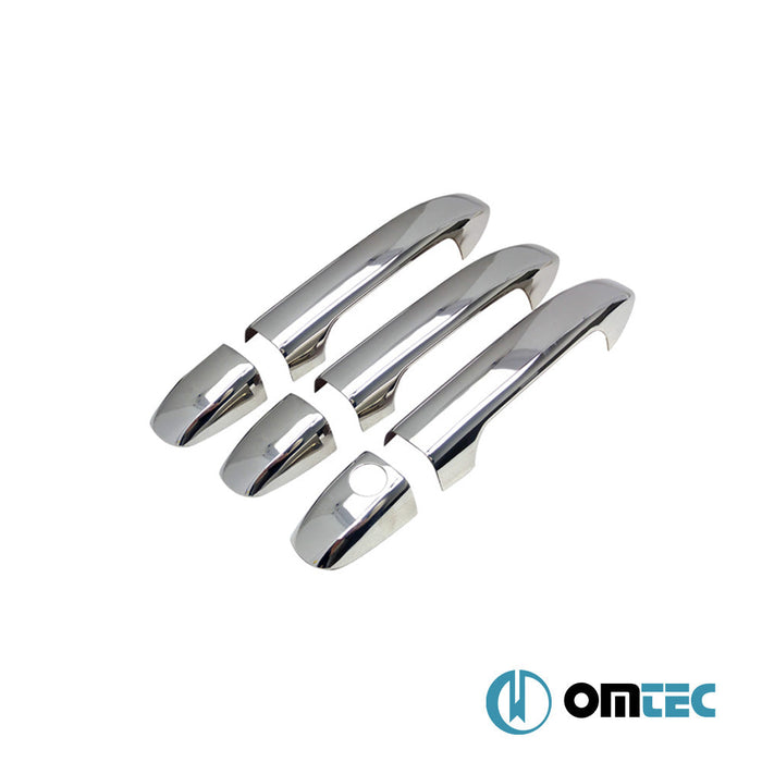 Kapı Kolu 3 Kapı 6 Prç. (H1) Paslanmaz Çelik (Parlak) - Mercedes - Benz Vito - VAN W447 - (2014 - )