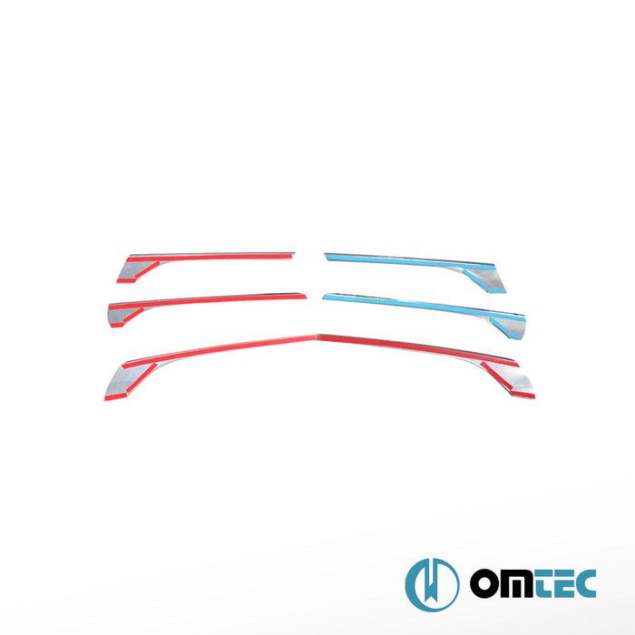 Ön Panjur 5 Prç. P.Çelik (Parlak) - Mercedes - Benz Vito - VAN W447 PRE - FL - (2014 - 2019)