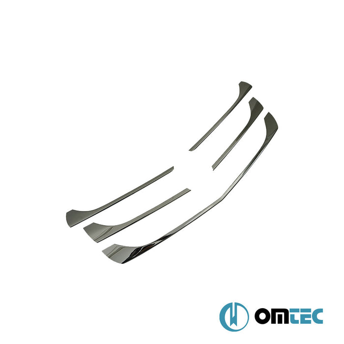 Ön Panjur 5 Prç. P.Çelik (Siyah) - Mercedes - Benz Vito - VAN W447 PRE - FL - (2014 - 2019)