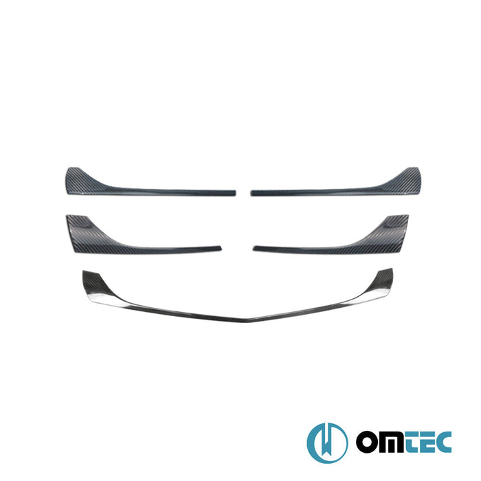 Ön Panjur 5 Prç. (Karbon) - Mercedes - Benz Vito - VAN W447 PRE - FL - (2014 - 2019)