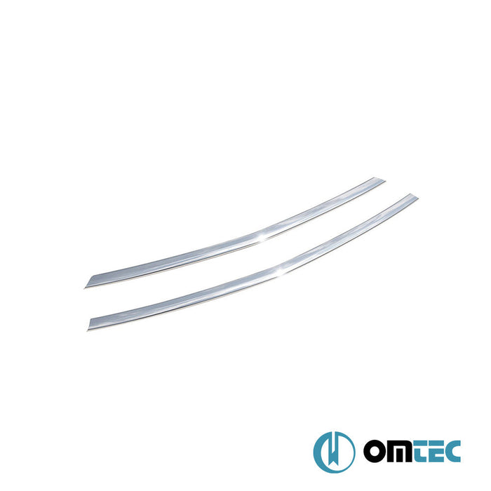 Ön Tampon Çıtası 2 Prç. P.Çelik (Parlak) - Mercedes - Benz Vito Kasten - VAN W447 PRE - FL - (2014 - 2019)