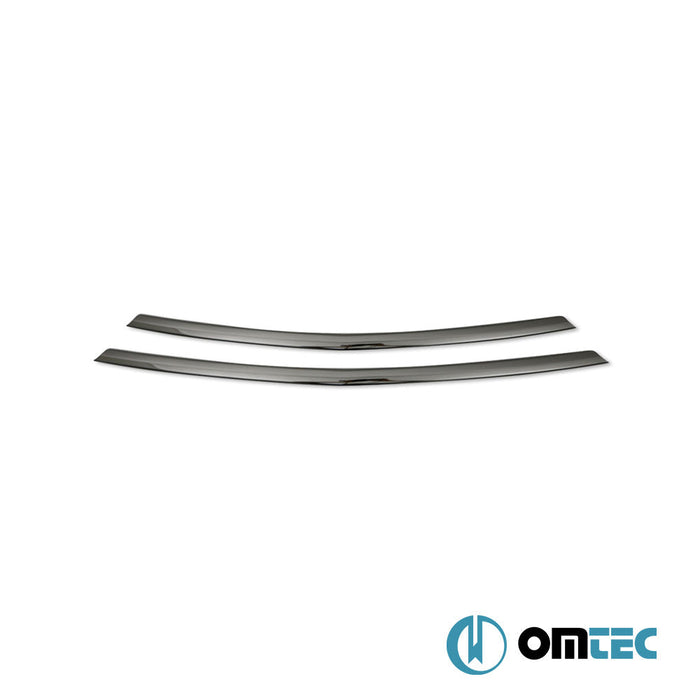 Ön Tampon Çıtası 2 Prç. P.Çelik (Siyah) - Mercedes - Benz Vito Kasten - VAN W447 PRE - FL - (2014 - 2019)