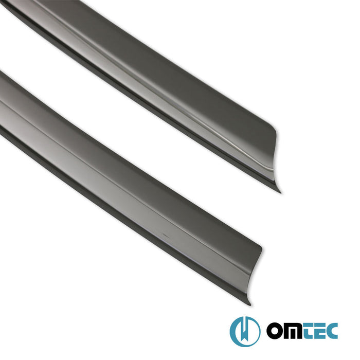 Ön Tampon Çıtası 2 Prç. P.Çelik (Siyah) - Mercedes - Benz Vito Kasten - VAN W447 PRE - FL - (2014 - 2019)