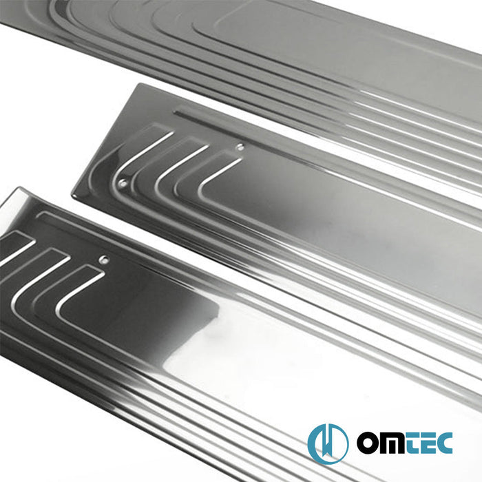 Line Kapı Eşiği 3 Prç. Paslanmaz Çelik (Parlak) - Mercedes - Benz Vito - VAN W447 - (2014 - )