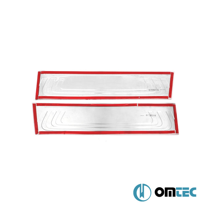 Line Kapı Eşiği 2 Prç. Paslanmaz Çelik (Parlak) - Mercedes - Benz Vito - VAN W447 - (2014 - )