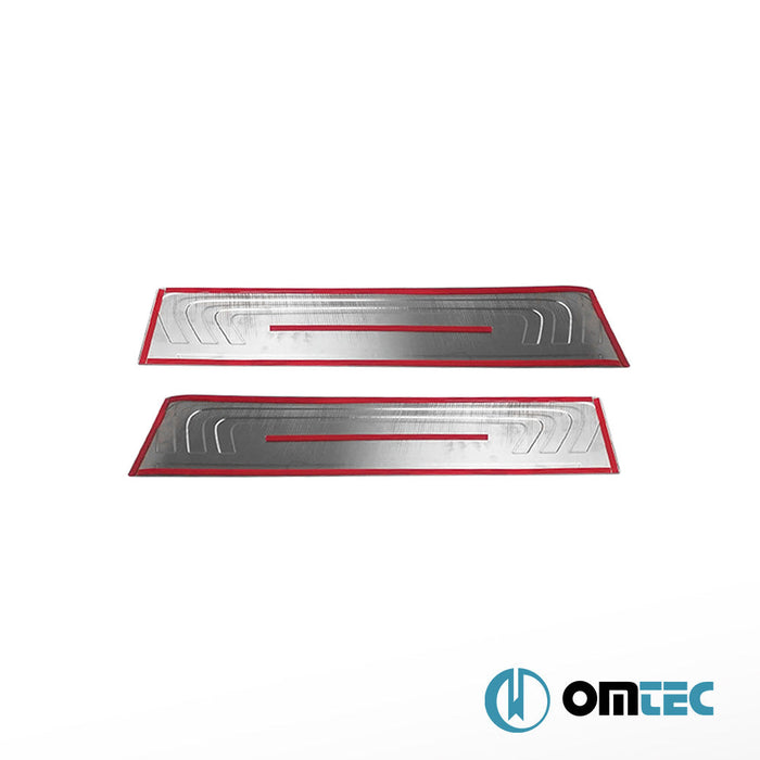 Norm Kapı Eşiği 2 Prç. Paslanmaz Çelik (Parlak) - Mercedes - Benz Vito - VAN W447 - (2014 - )