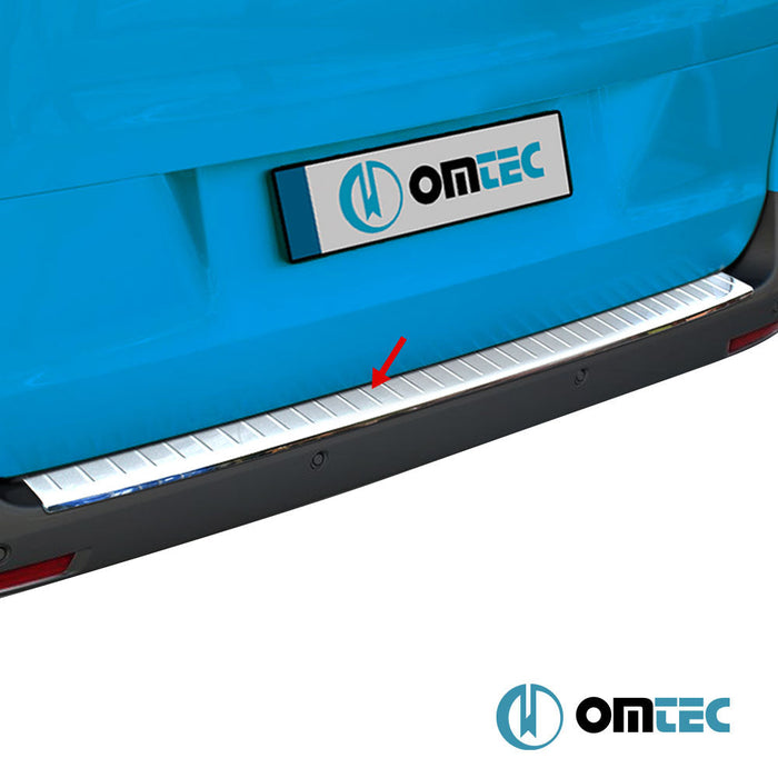 Arka Tampon Eşiği Paslanmaz Çelik (Parlak) - Mercedes - Benz Vito - VAN W447 - (2014 - )