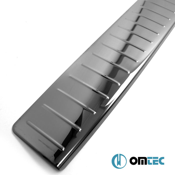 Arka Tampon Eşiği Paslanmaz Çelik (Siyah) - Mercedes - Benz Vito - VAN W447 - (2014 - )