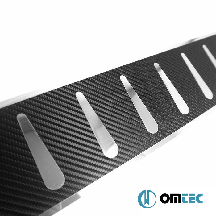 Karbon Folyolu Arka Tampon Eşiği Paslanmaz Çelik - Mercedes - Benz Vito - VAN W447 - (2014 - )