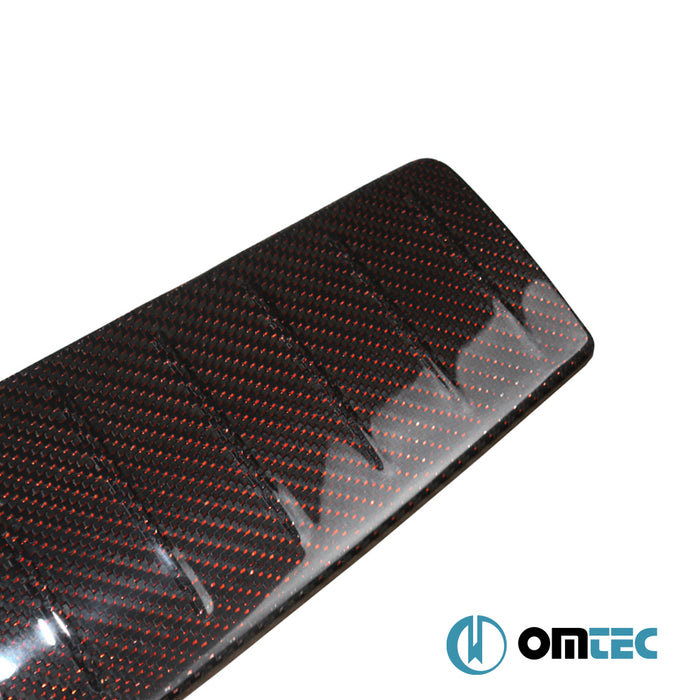 Arka Tampon Eşiği (Karbon - Kırmızı) - Mercedes - Benz Vito - VAN W447 - (2014 - )