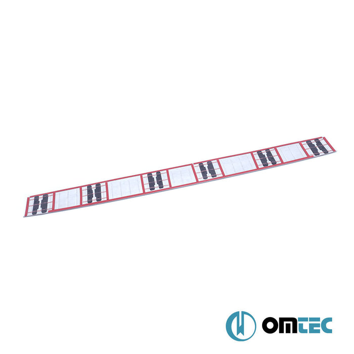 Arka Tampon Eşiği Paslanmaz Çelik (Taşlı - Bas.) - Mercedes - Benz Vito - VAN W447 - (2014 - )