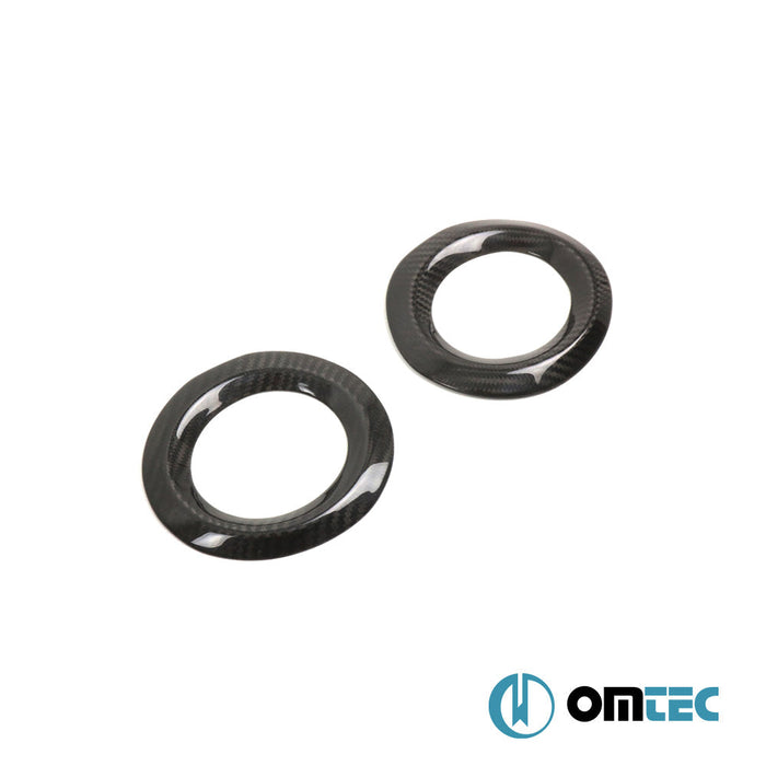 Sis Farı Çerçevesi 2 Prç. (Karbon) - Mercedes - Benz Vito - VAN W447 PRE - FL - (2014 - 2019)