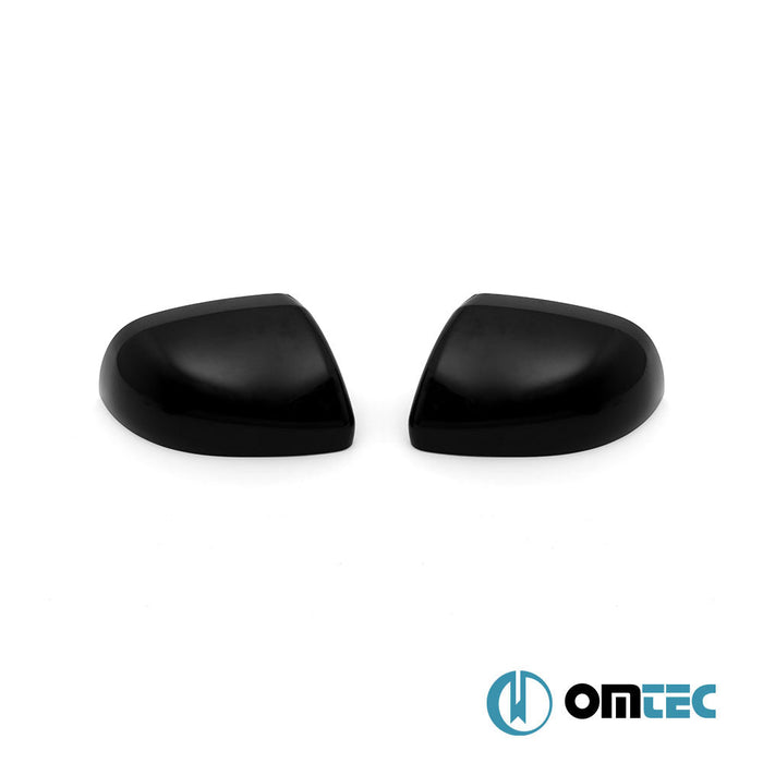 Ayna Kapağı 2 Prç. ABS Piano Siyah - Mercedes - Benz Vito - VAN W447 - (2014 - )