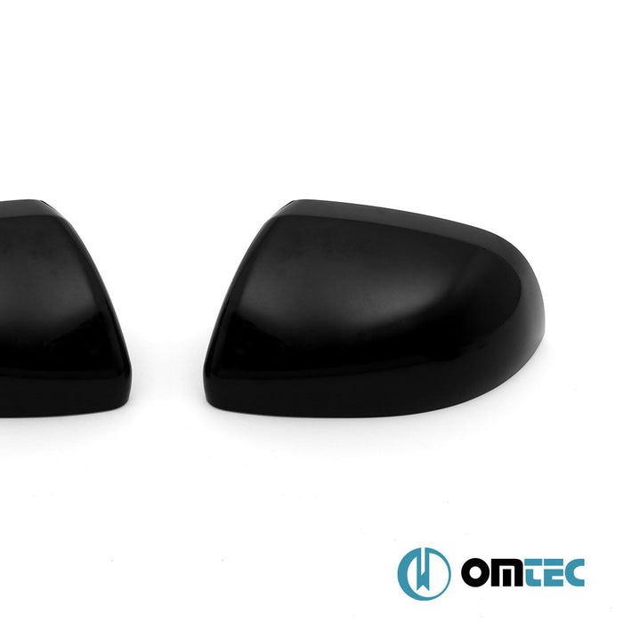 Ayna Kapağı 2 Prç. ABS Piano Siyah - Mercedes - Benz Vito - VAN W447 - (2014 - )