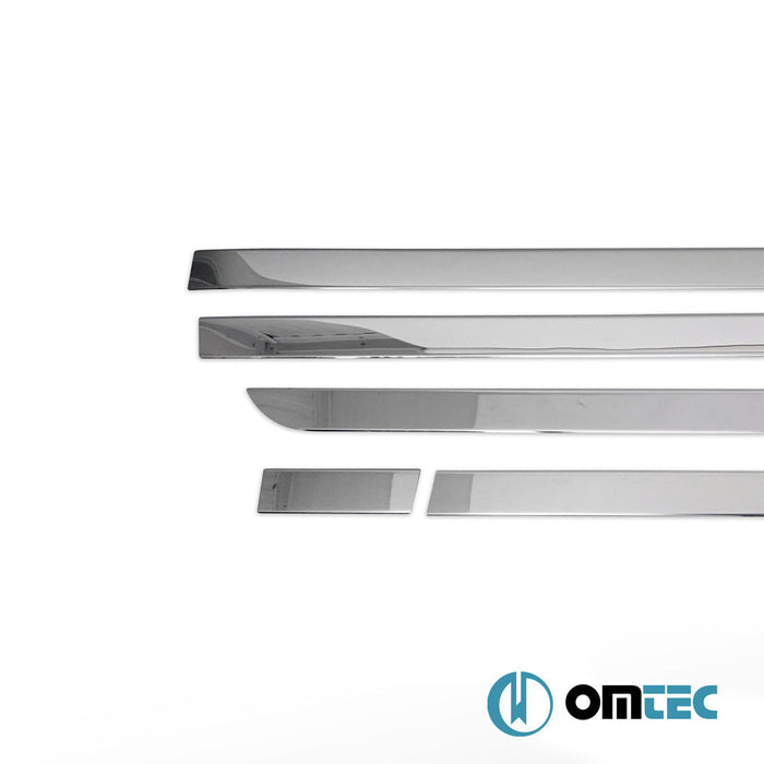 Yan Kapı Çıtası 6 Prç.(L1 - L2) Paslanmaz Çelik (Parlak) - Mercedes - Benz Vito - VAN W447 - (2014 - )