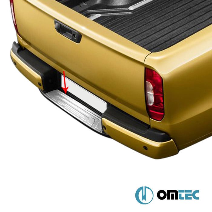 Arka Tampon Eşiği Paslanmaz Çelik (Parlak) - Mercedes - Benz X - Class - PK W470 - (2017 - 2020)