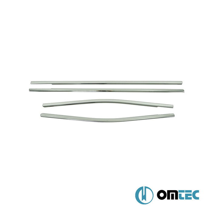 Cam Çıtası 4 Prç. Paslanmaz Çelik (Parlak) - Mercedes - Benz X - Class - PK W470 - (2017 - 2020)