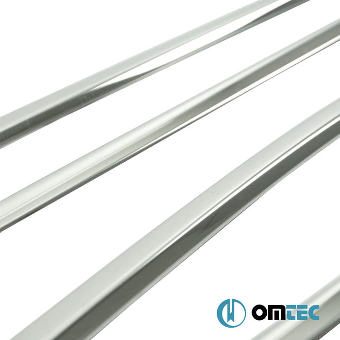 Cam Çıtası 4 Prç. Paslanmaz Çelik (Parlak) - Mercedes - Benz X - Class - PK W470 - (2017 - 2020)