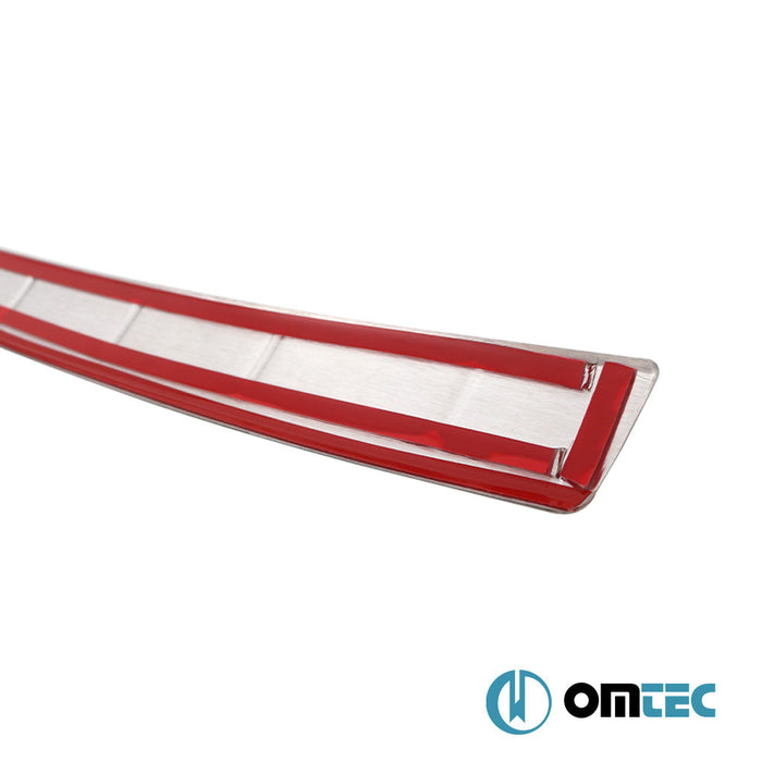 Arka Tampon Eşiği Paslanmaz Çelik (Parlak) - Mercedes - Benz Gle - SUV W166 - (2015 - 2019)