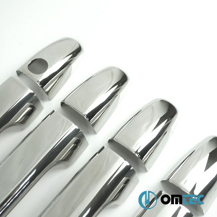 Kapı Kolu 4 Kapı 8 Prç. (H1) Paslanmaz Çelik (Parlak) - Mercedes - Benz Sprinter - VAN W907 - (2018 - )