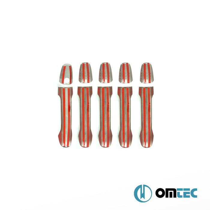 Kapı Kolu 5 Kapı 10 Prç. (H1) Paslanmaz Çelik (Parlak) - Mercedes - Benz Sprinter - VAN W907 - (2018 - )