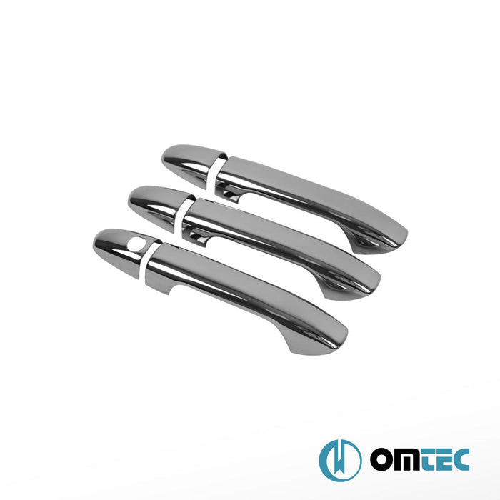 Kapı Kolu 3 Kapı 6 Prç. (H1) Paslanmaz Çelik (Parlak) - Mercedes - Benz Sprinter - VAN W907 - (2018 - )