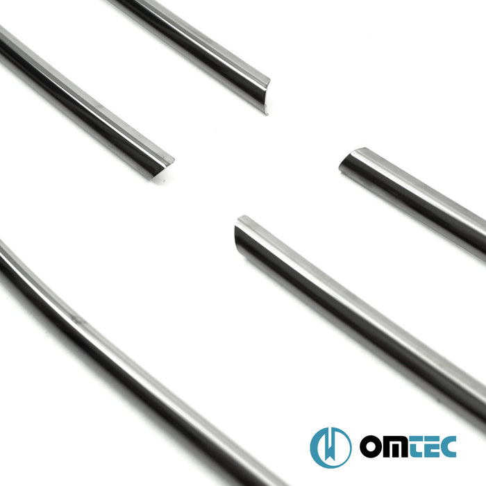 Ön Panjur 5 Prç. P.Çelik (Siyah) (Dar) - Mercedes - Benz Sprinter - VAN W907 - (2018 - )