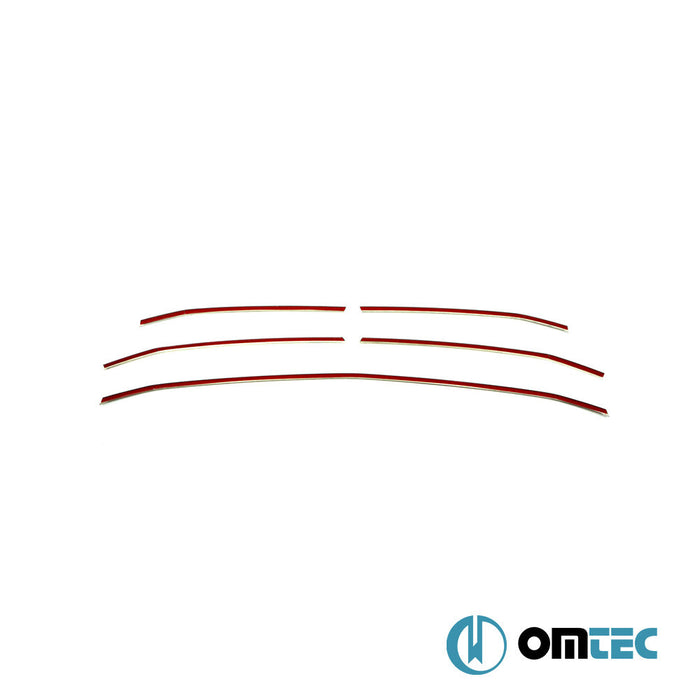 Ön Panjur 5 Prç. P.Çelik (Siyah) (Dar) - Mercedes - Benz Sprinter - VAN W907 - (2018 - )