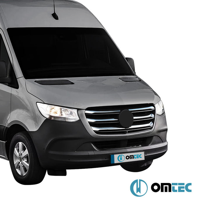 Ön Panjur 6 Prç. P.Çelik (Parlak) (Geniş) - Mercedes - Benz Sprinter - VAN W907 - (2018 - )